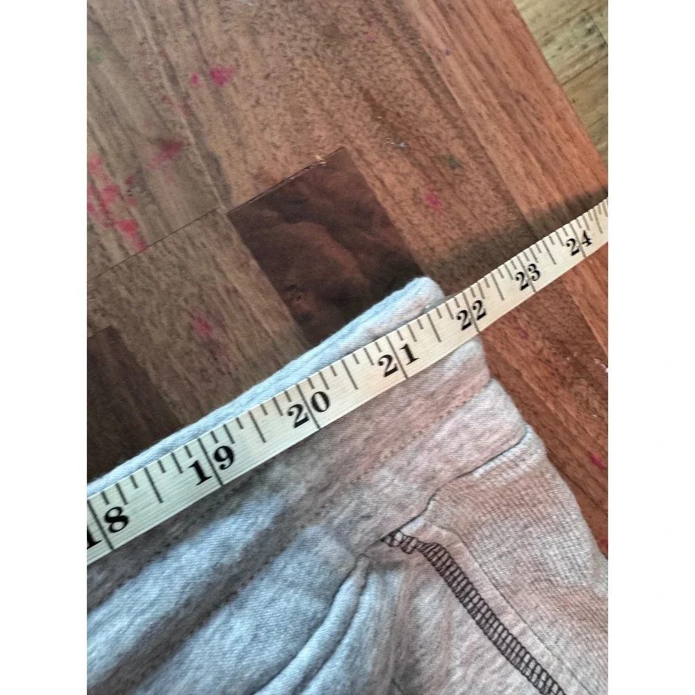 True Religion Rib Stitch Dept Baggy Sweats Heather Grey XXXL 109817 Wide Leg